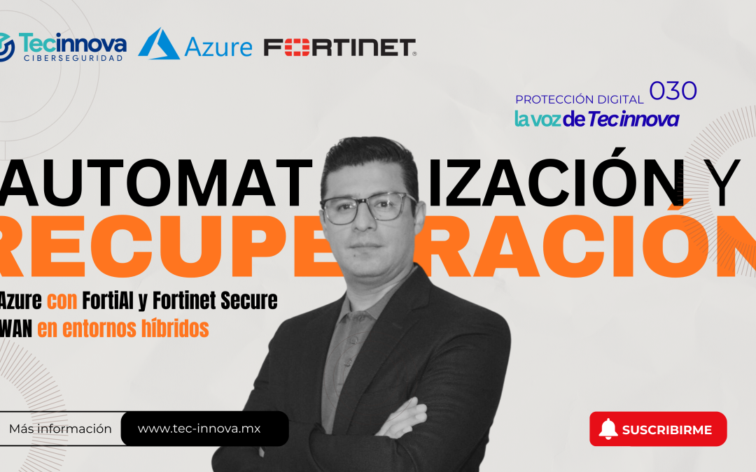 Automatización y Recuperación en Azure con FortiAI y Fortinet Secure SD-WAN en entornos híbridos